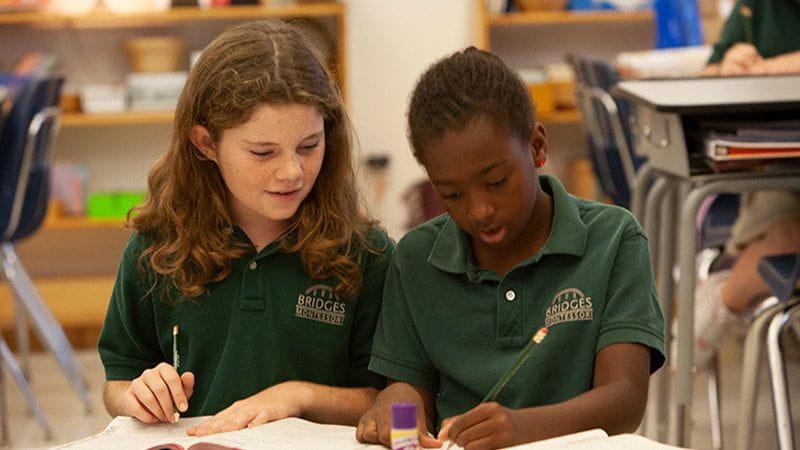 student admissions at bridges montessori